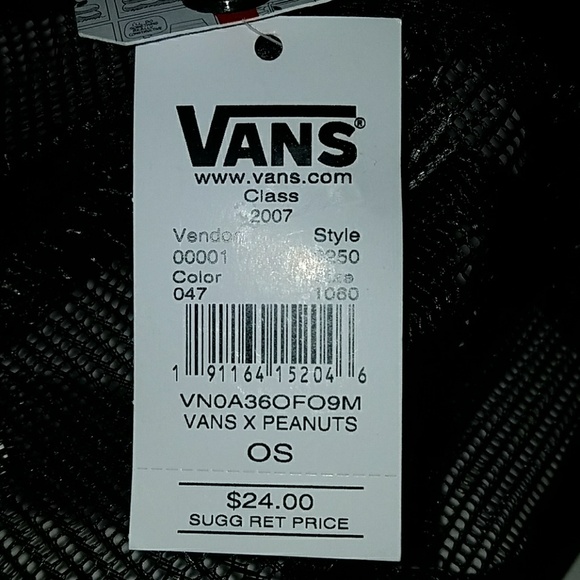 NWT, Peanuts for Vans Hat - Picture 4 of 5